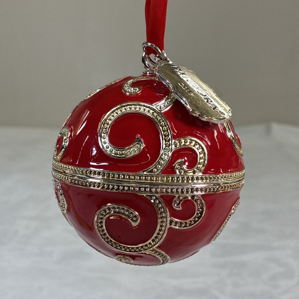 Pandora Red Rockettes 2017 Ltd Ornament Original Pandora Box with NO CHARM